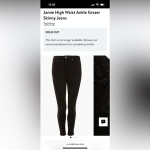 Black skinny jeans